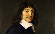 Portret van René Descartes 